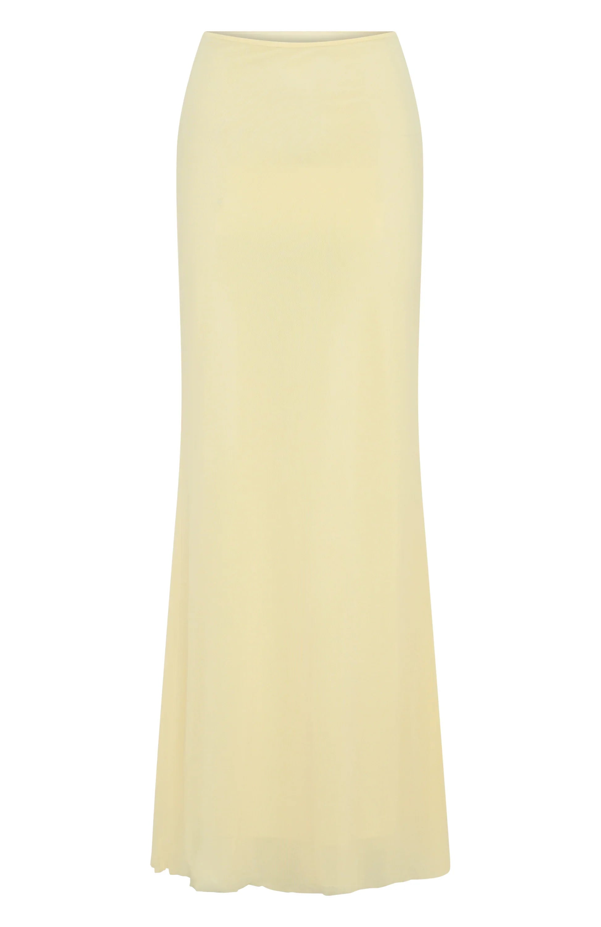 Loving You Maxi Skirt Lemon