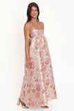Yasmine Maxi Dress Pink Floral