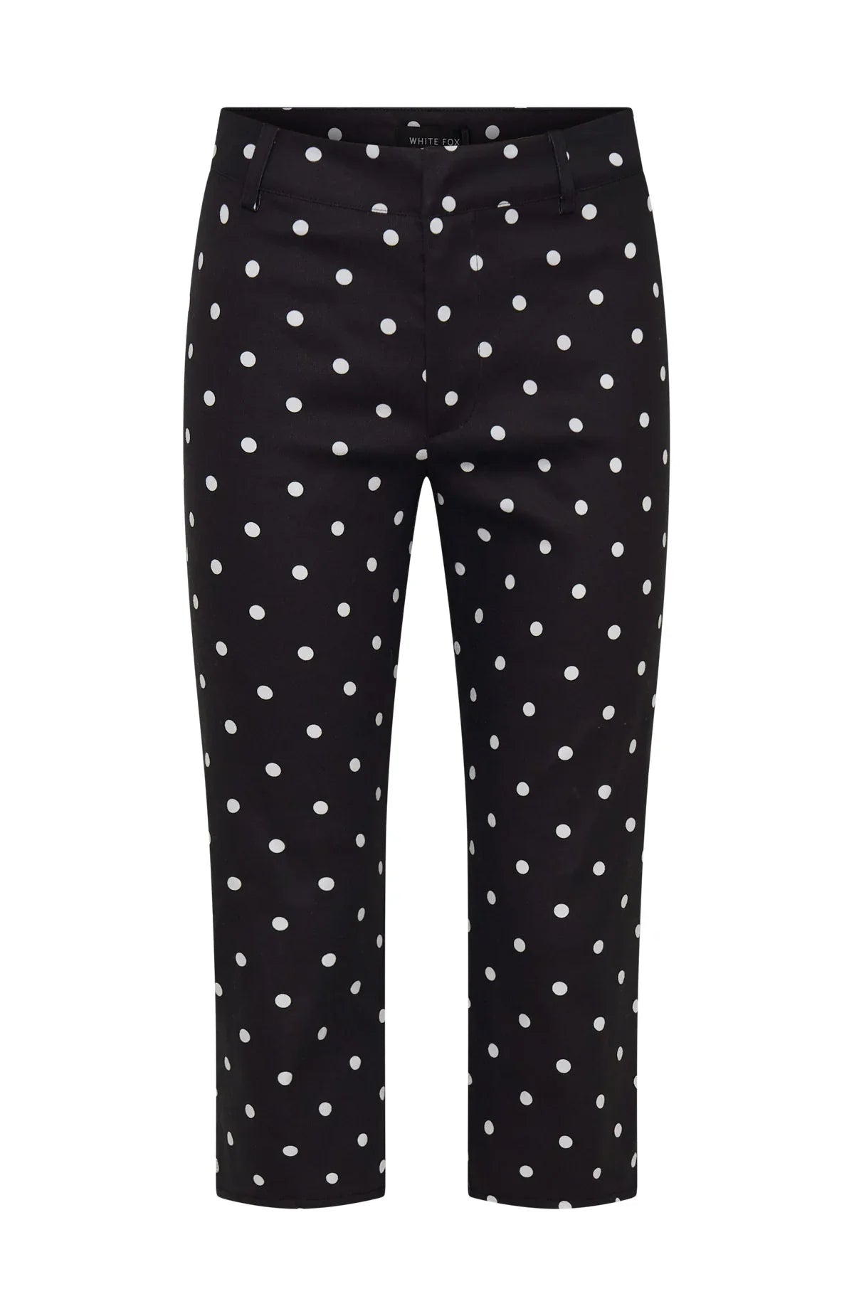 Day For It Capri Pants Black White Polka Dot