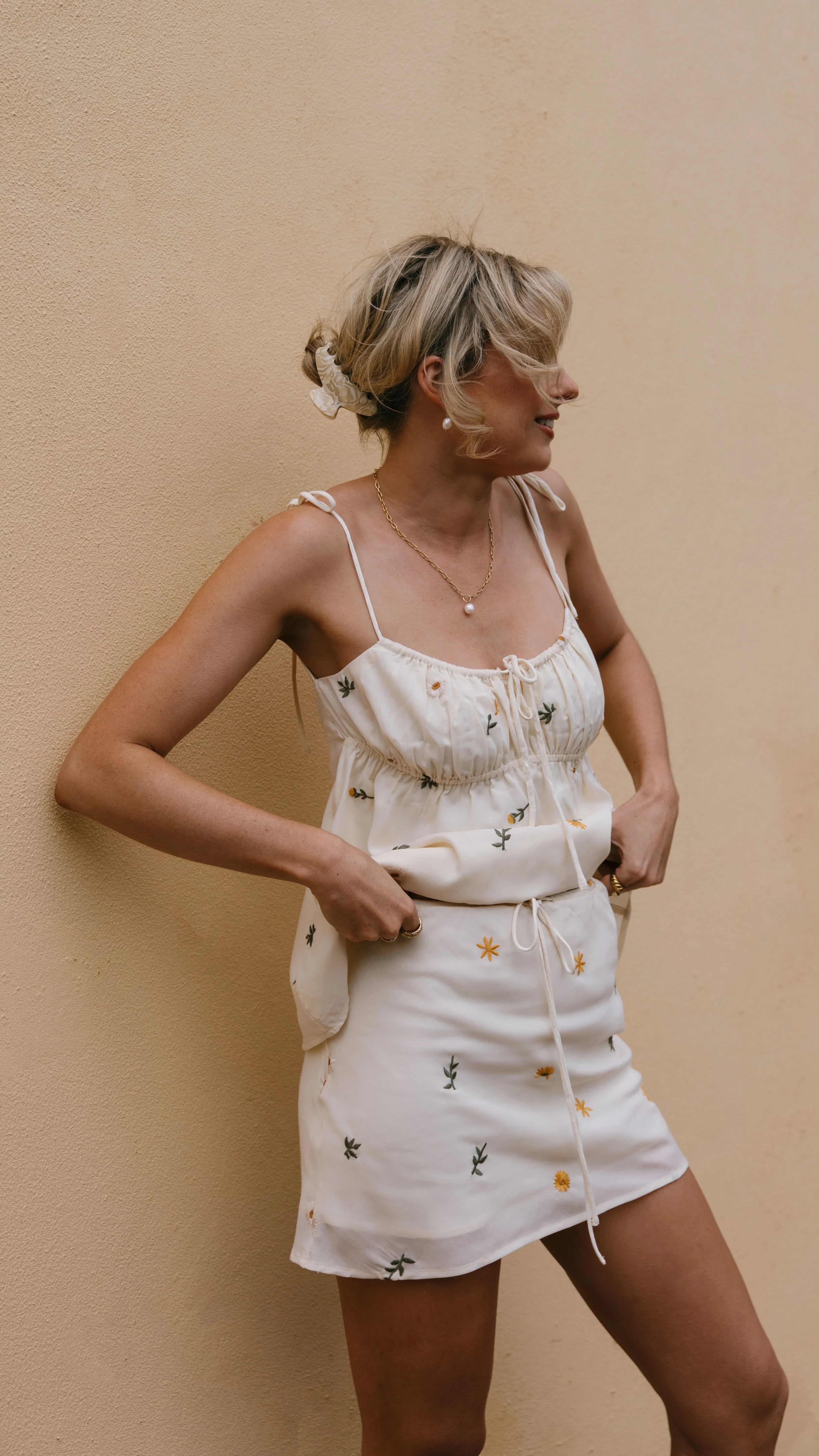 Ebru Top Leilani Print