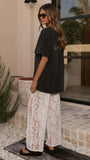 Avery Oversized Tee Washed Black
