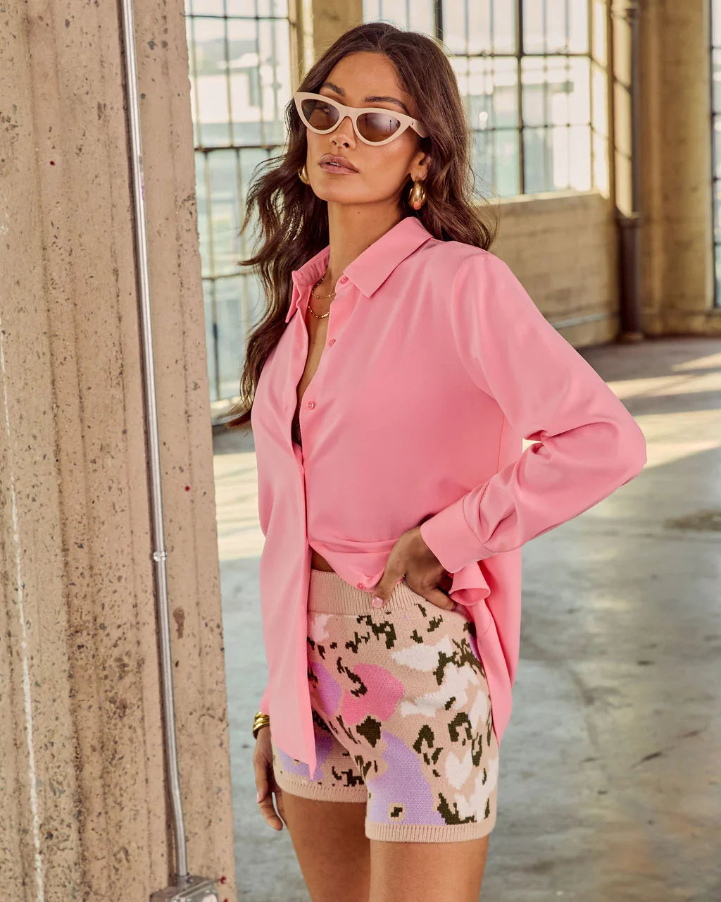Emilie Button Down Top
