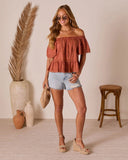 Evaline Off The Shoulder Top