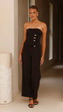 Payton Strapless Top Black