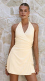 Brigitte Halter Mini Dress Butter