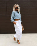 Blues For You Chambray Top