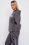 Gave You Everything Oversized Hoodie Volcanic