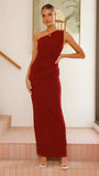 Cataleya Maxi Dress Wine