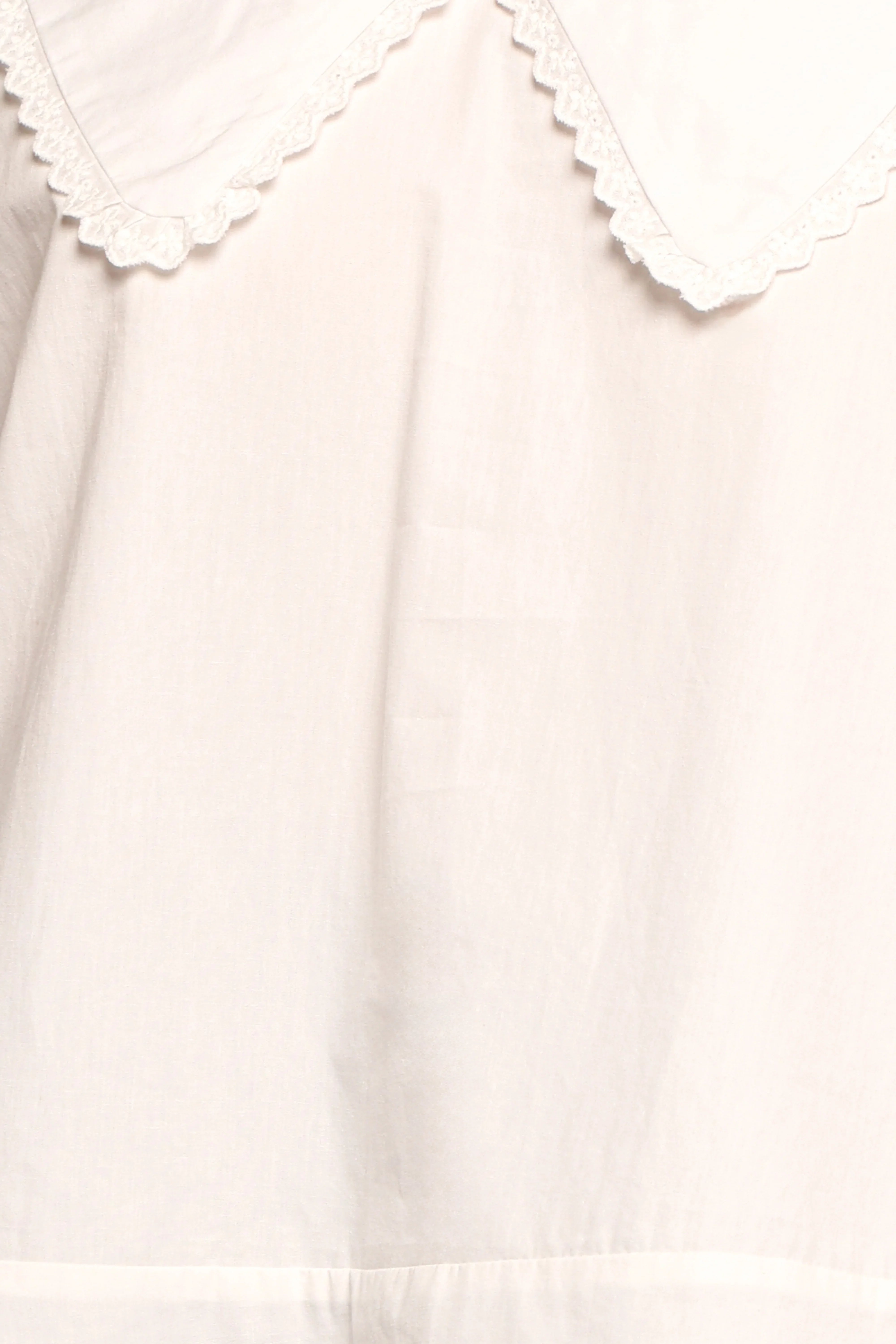 Kenna Long Sleeve Top White