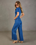 Honey Spur Denim Jumpsuit