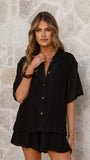 Sylvie Shirt Black