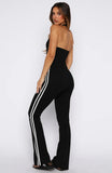 She Means Business Flare Pants Black