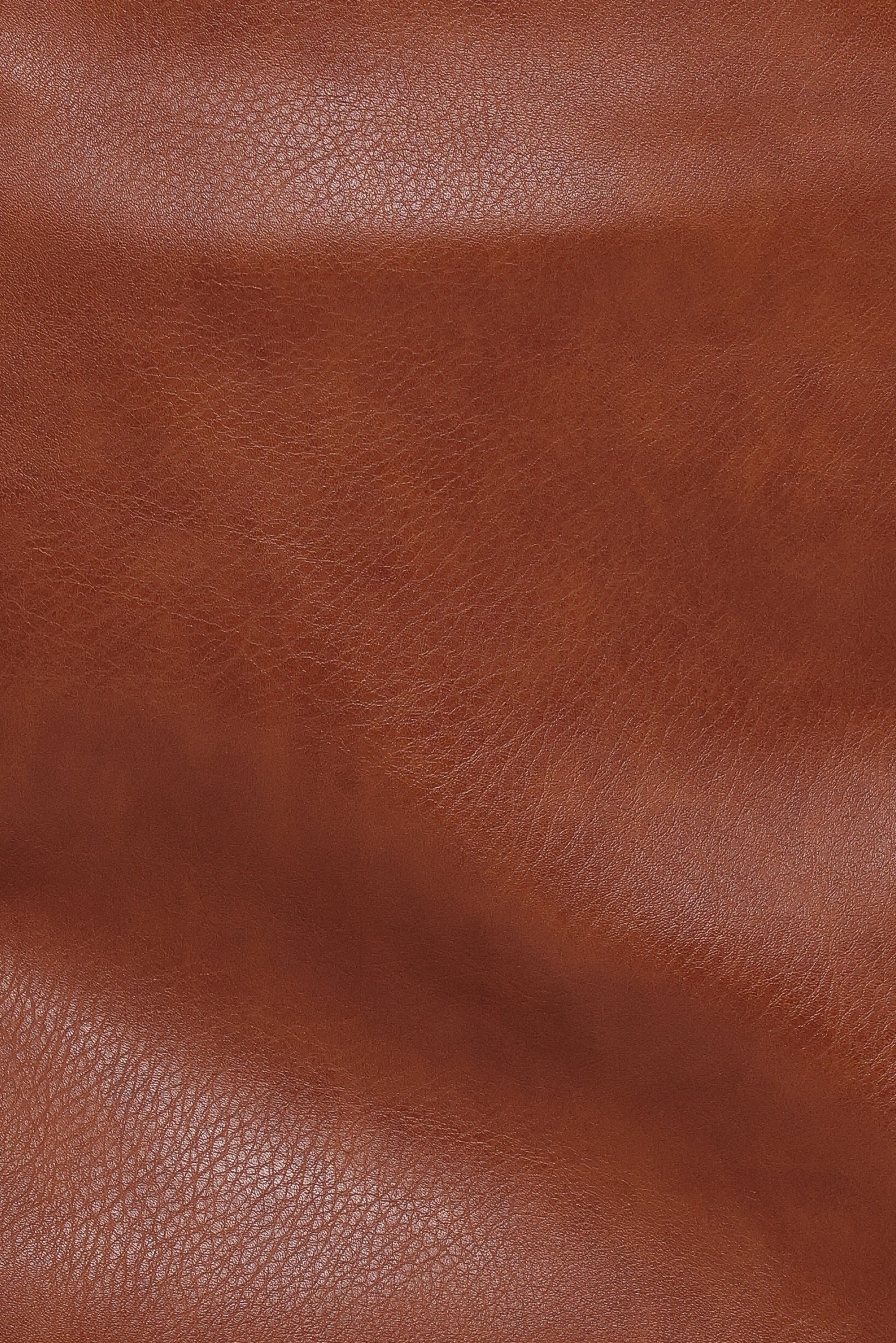 Catania Faux Leather Mini Skirt Camel Brown