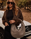 Alania Woven Leather Tote