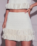 Moonbeam Tweed Mini Skirt