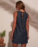 Alejandra Shift Denim Dress