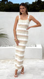 Mikayla Maxi Dress Beige