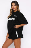 Ready To Go Lounge Shorts Black