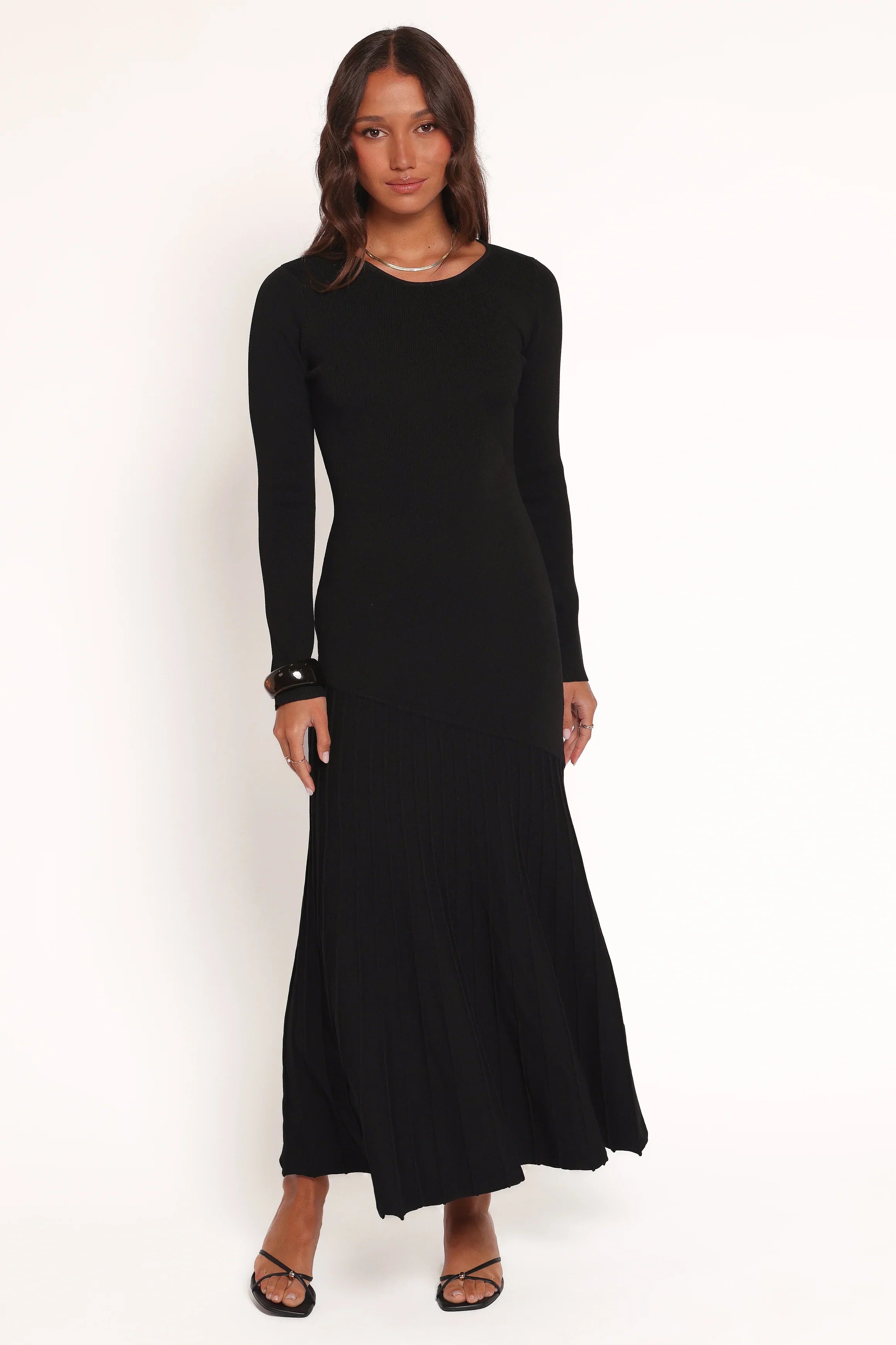 Monty Knit Dress Black