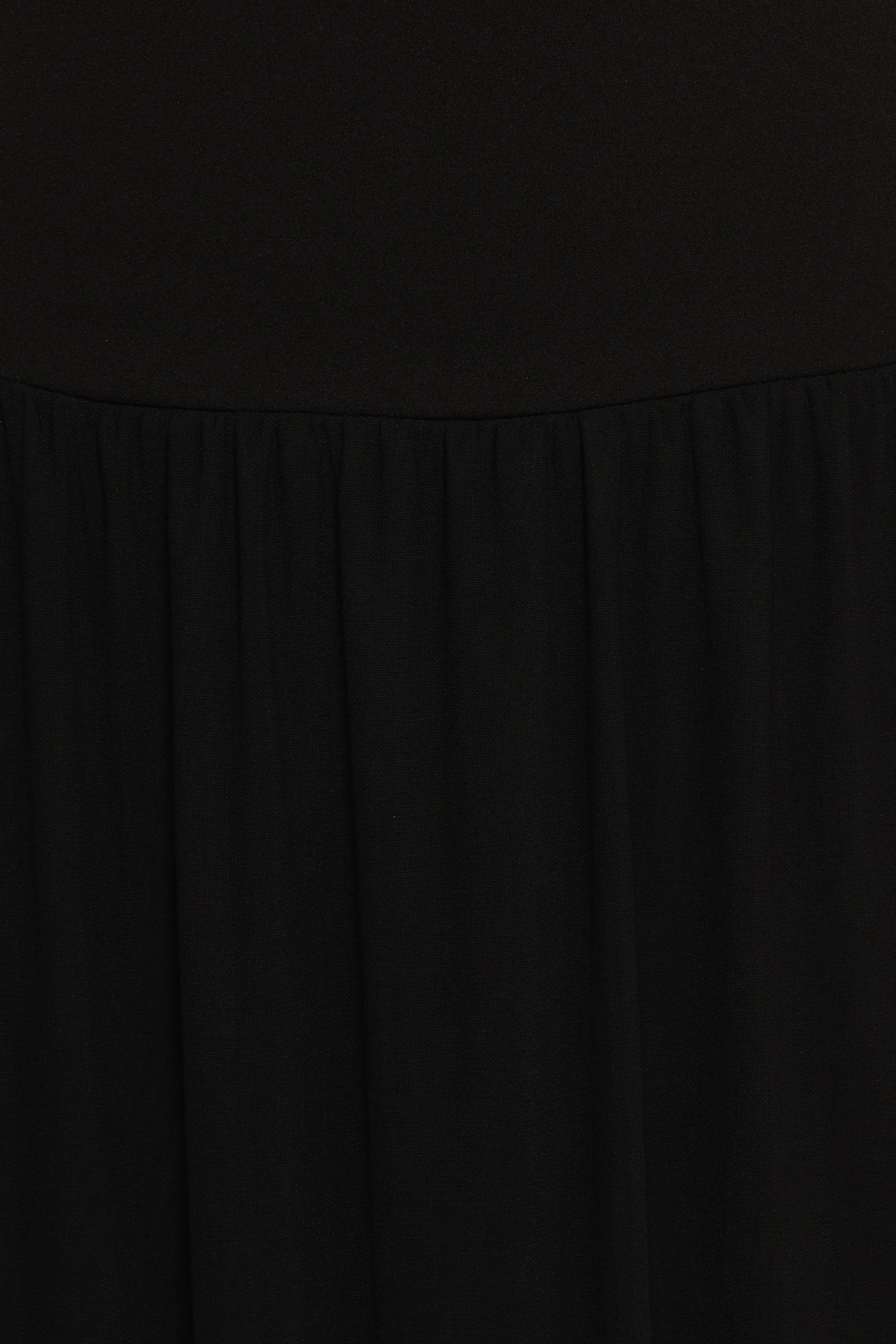 Caitie Midi Dress Black
