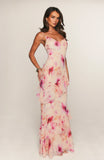Garden Serenade Maxi Dress Champagne Hour
