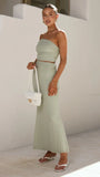 Coda Off Shoulder Top Sage