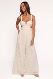 Avella Cutout Jumpsuit White