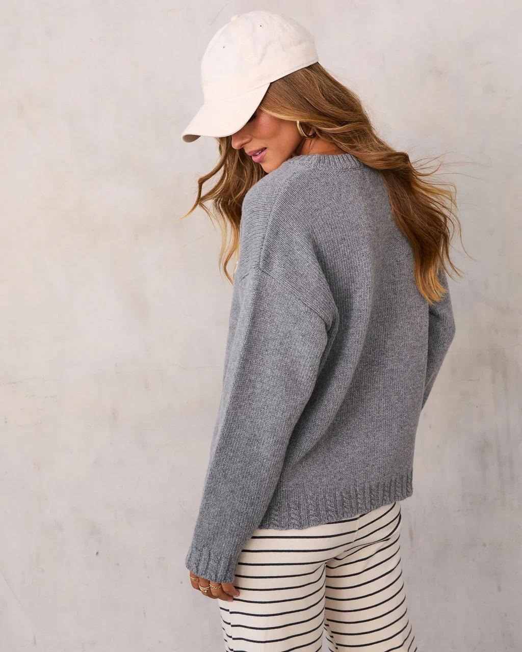 Go Sports Embroidered Knit Sweater