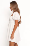 Eliska Mini Dress White
