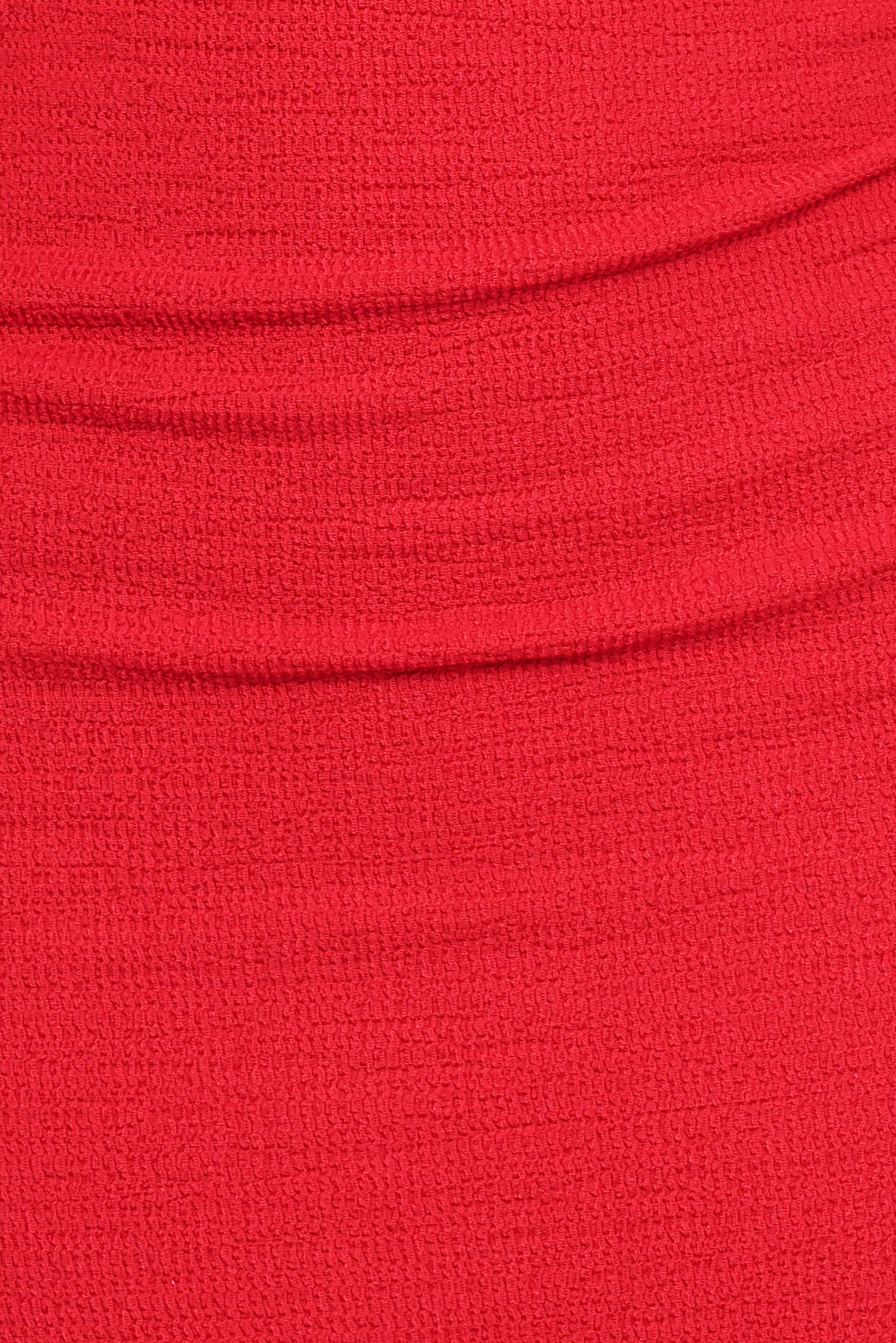 Carey Midi Dress Red