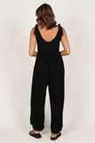 Ayla Linen Jumpsuit Black