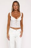 Drunk In Love Top White