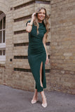 Mel Midi Dress Emerald