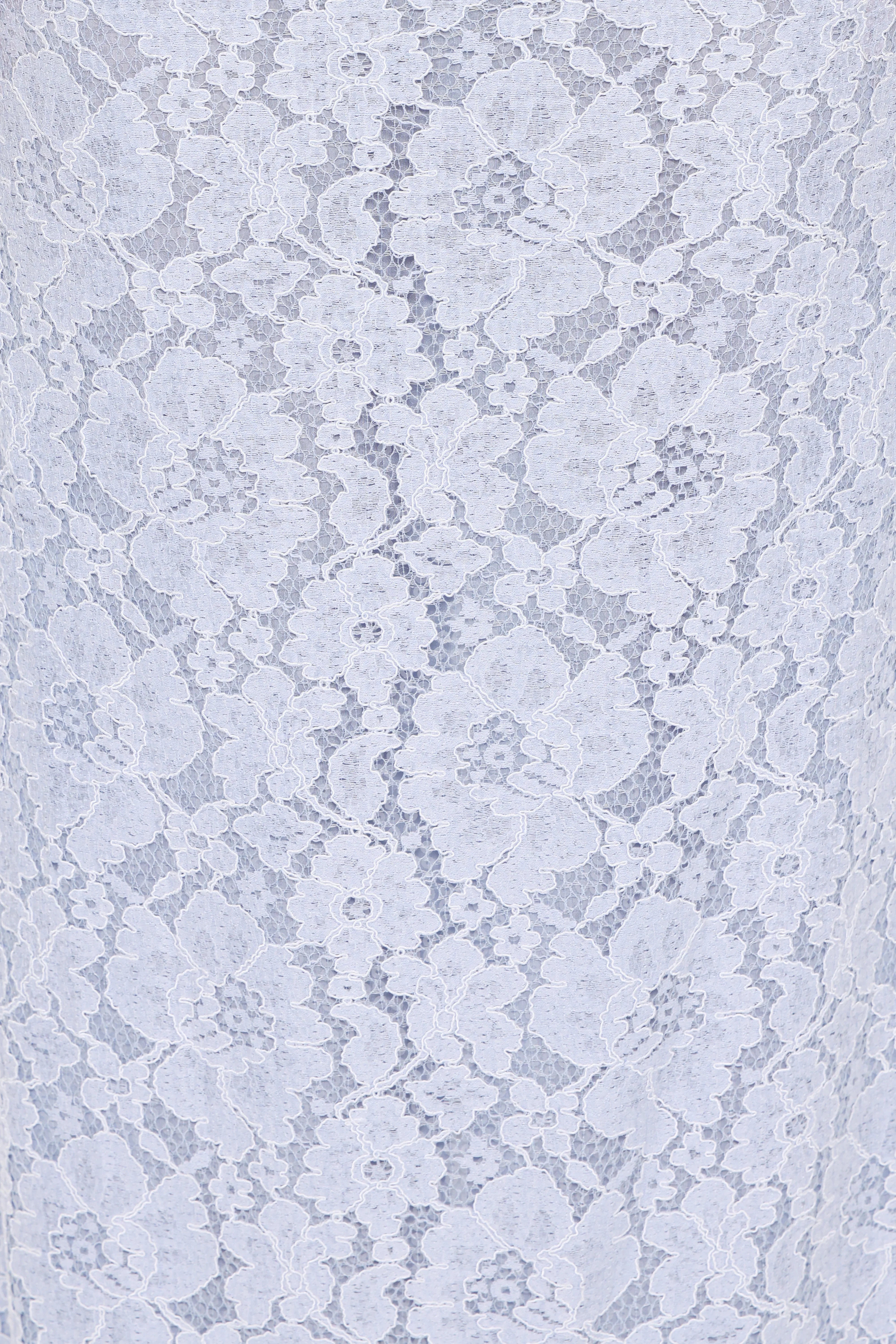 Jennings Lace Maxi Skirt Blue Sequin