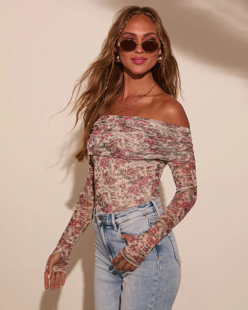 Everlie Off The Shoulder Bodysuit