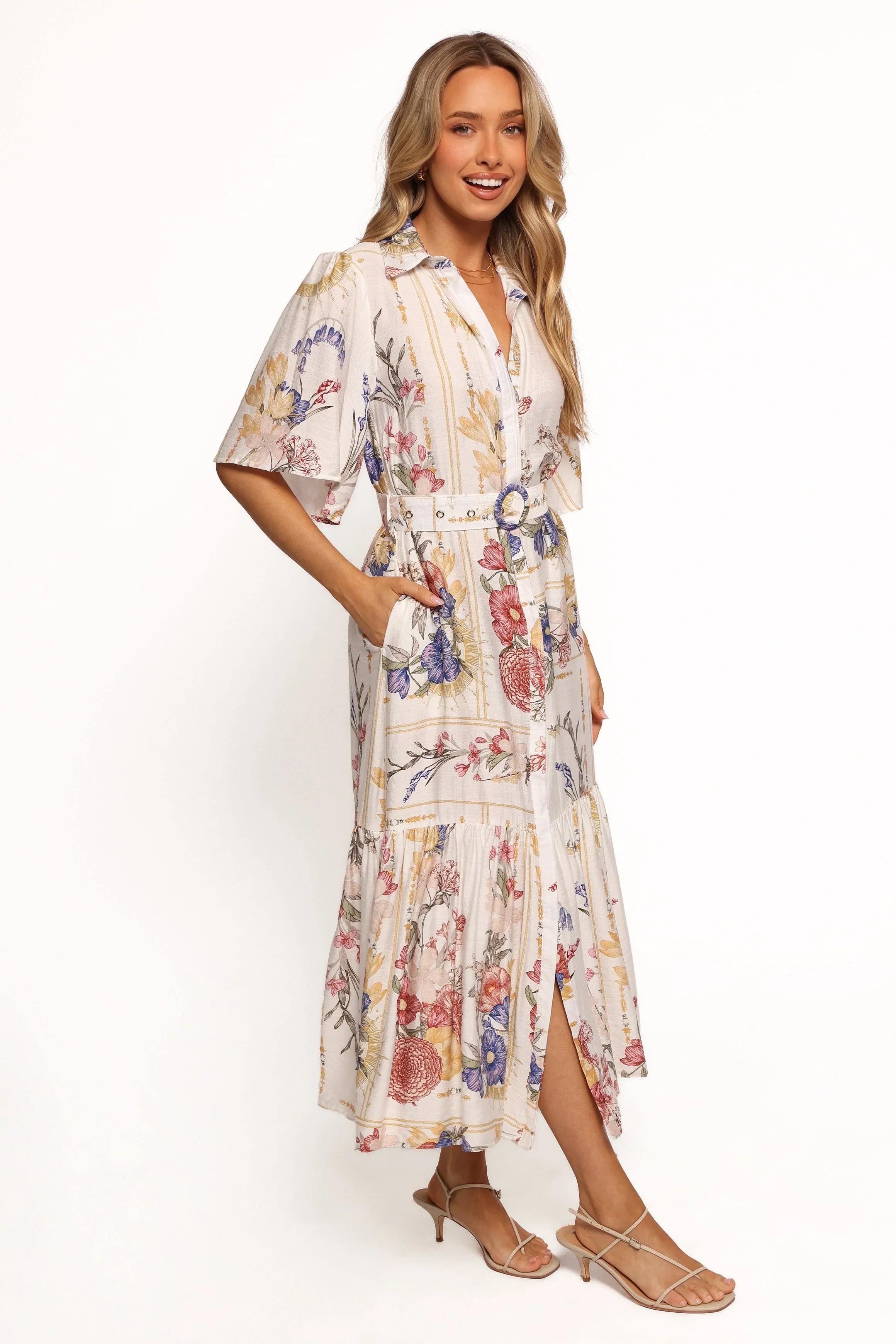 Zaya Midi Dress Floral