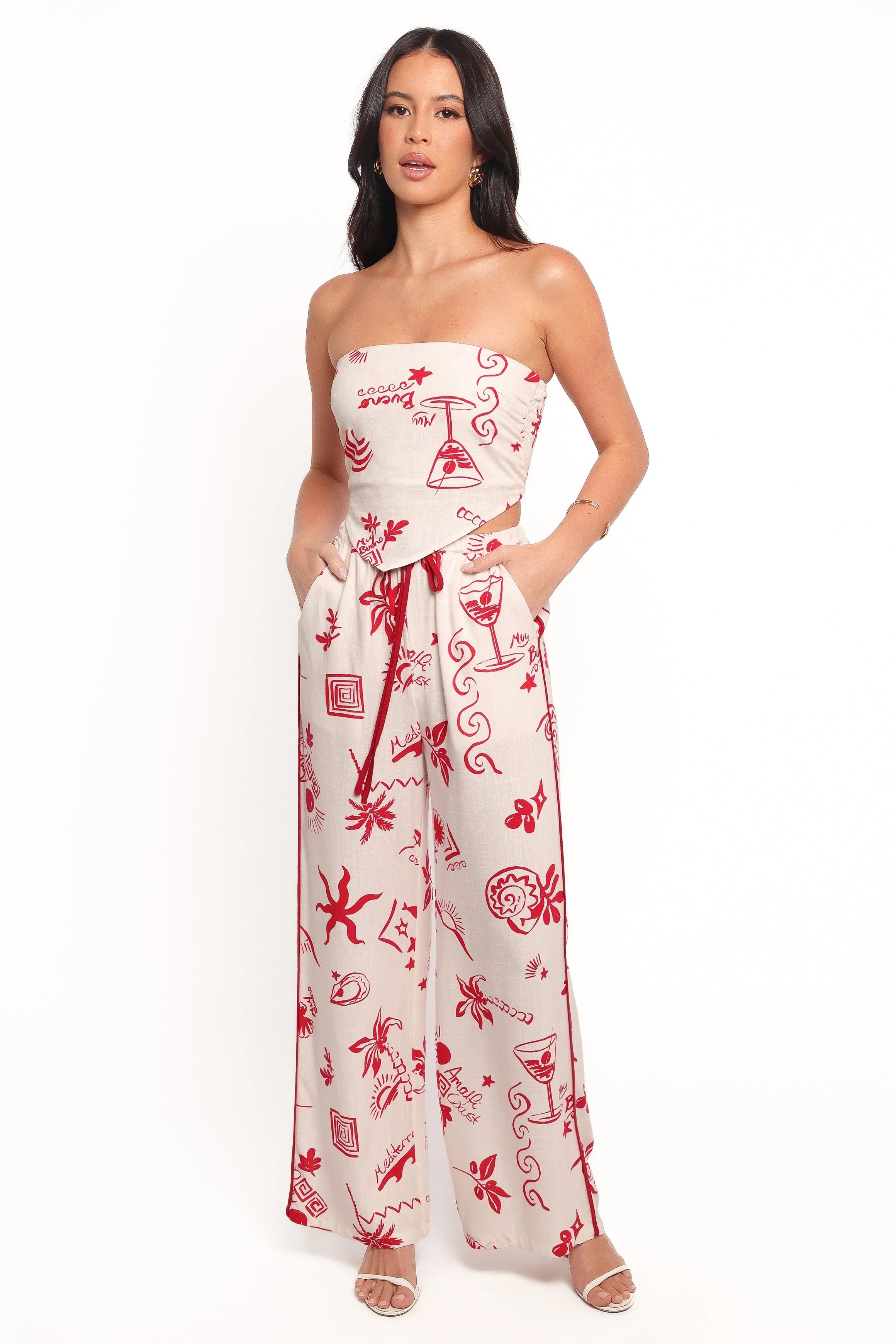 Malta Pant Red