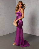 Emberline Fishtail Hem Maxi Dress