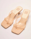 Raysa Clear PVC Mules