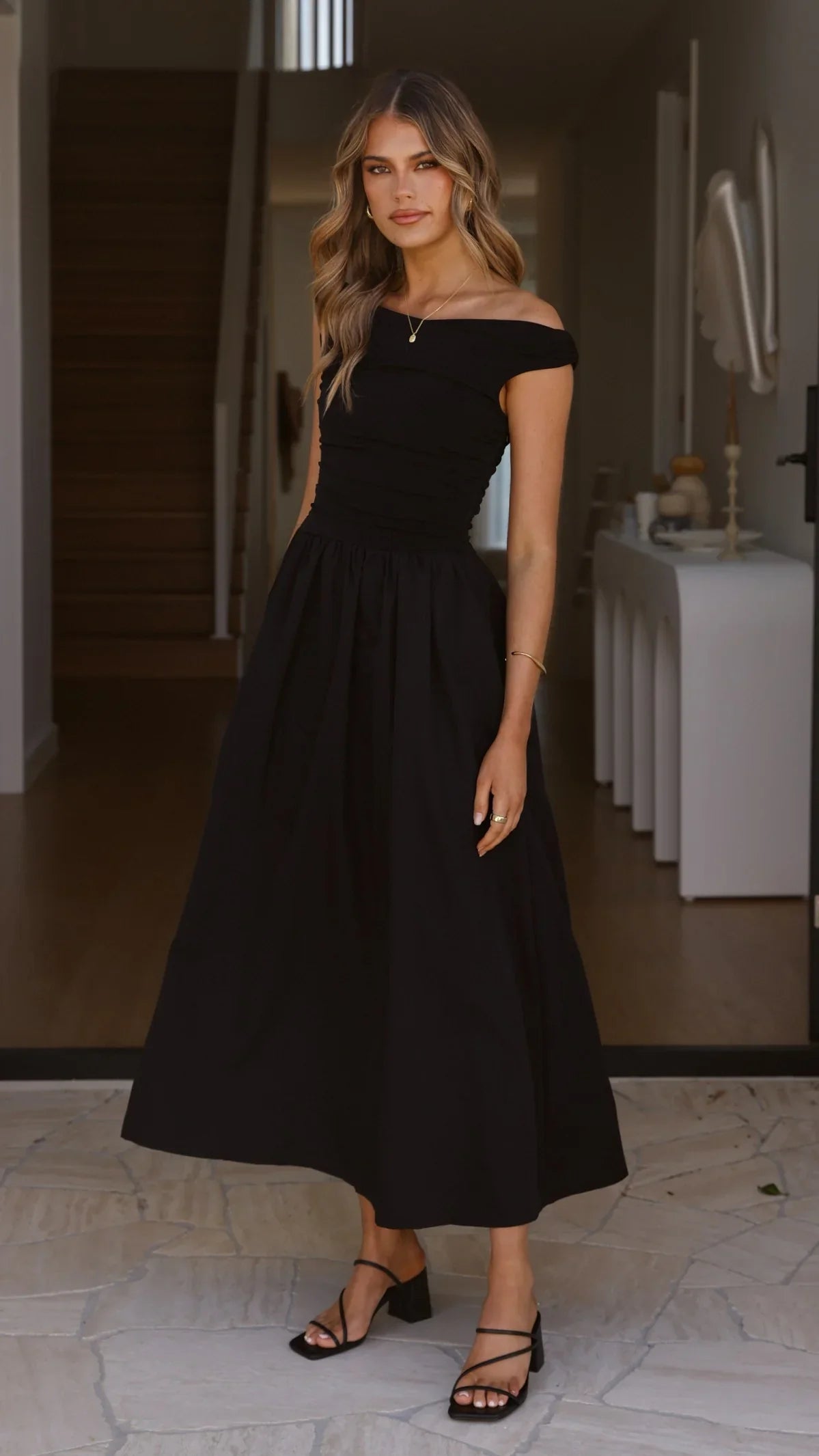 Immy Midi Dress Black