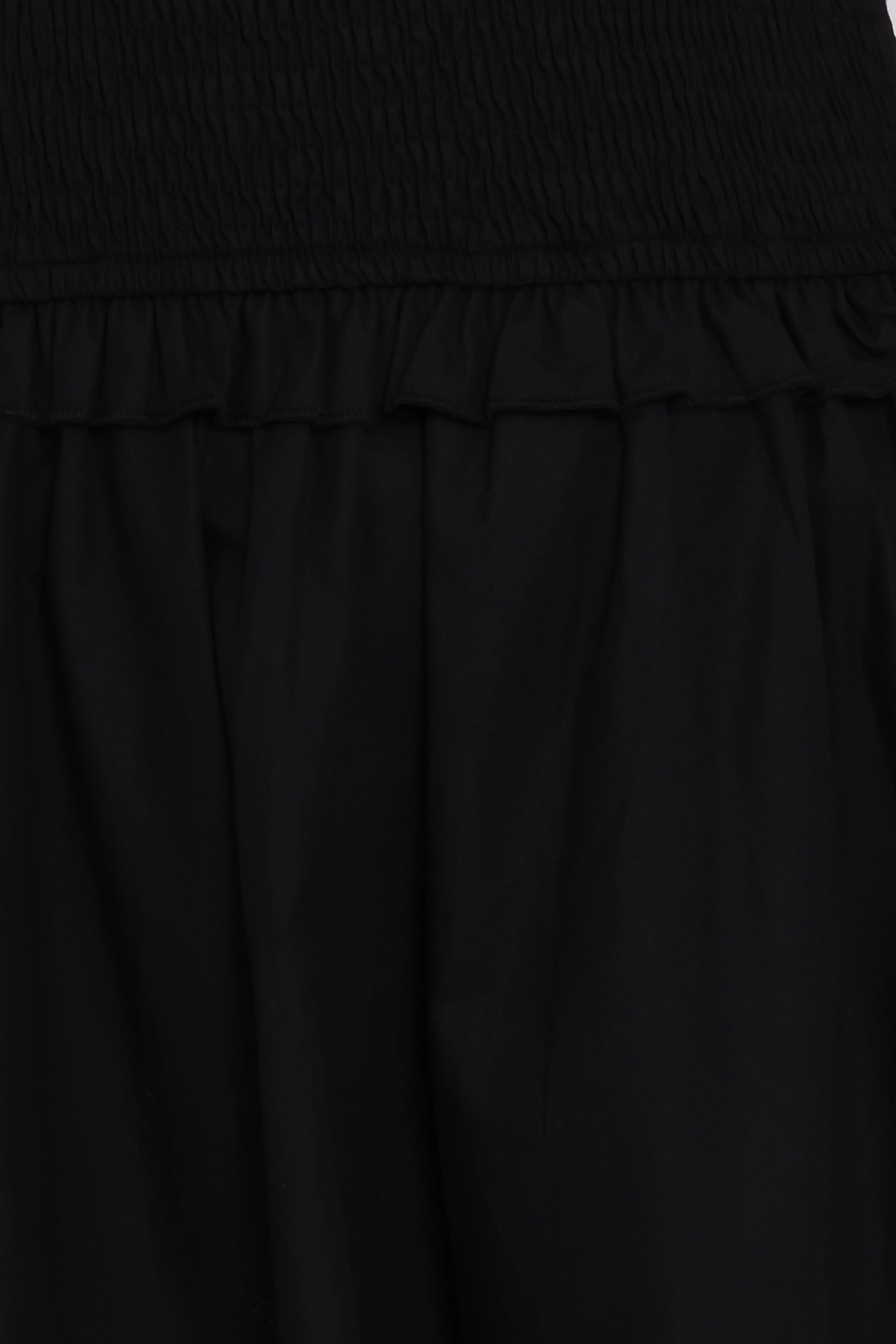 Myla One Shoulder Maxi Dress Black