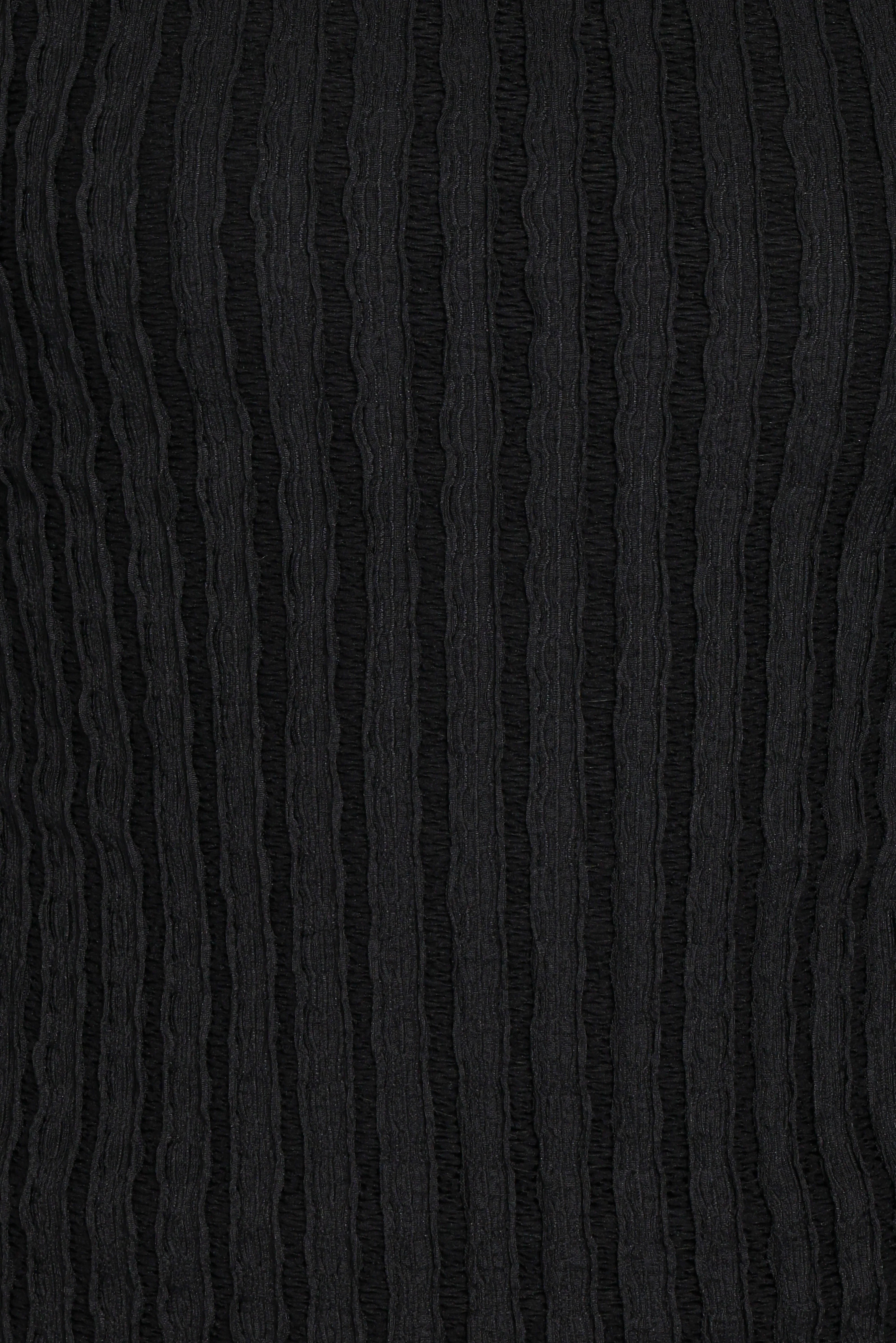 Bellatrix Textured Knit Top Black