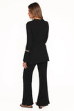 Gracie Lace Pant Set Black
