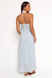 Betsy Halterneck Maxi Dress Pale Blue