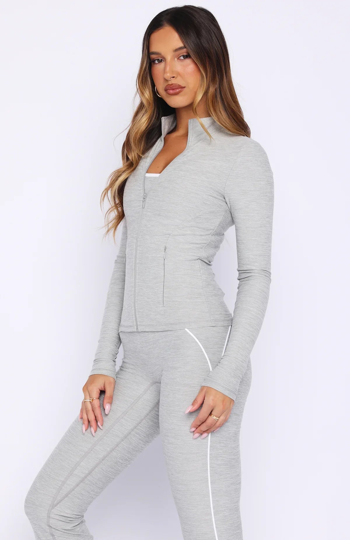 Glory Jacket Grey Marle