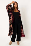 Lennon Velvet Duster Floral
