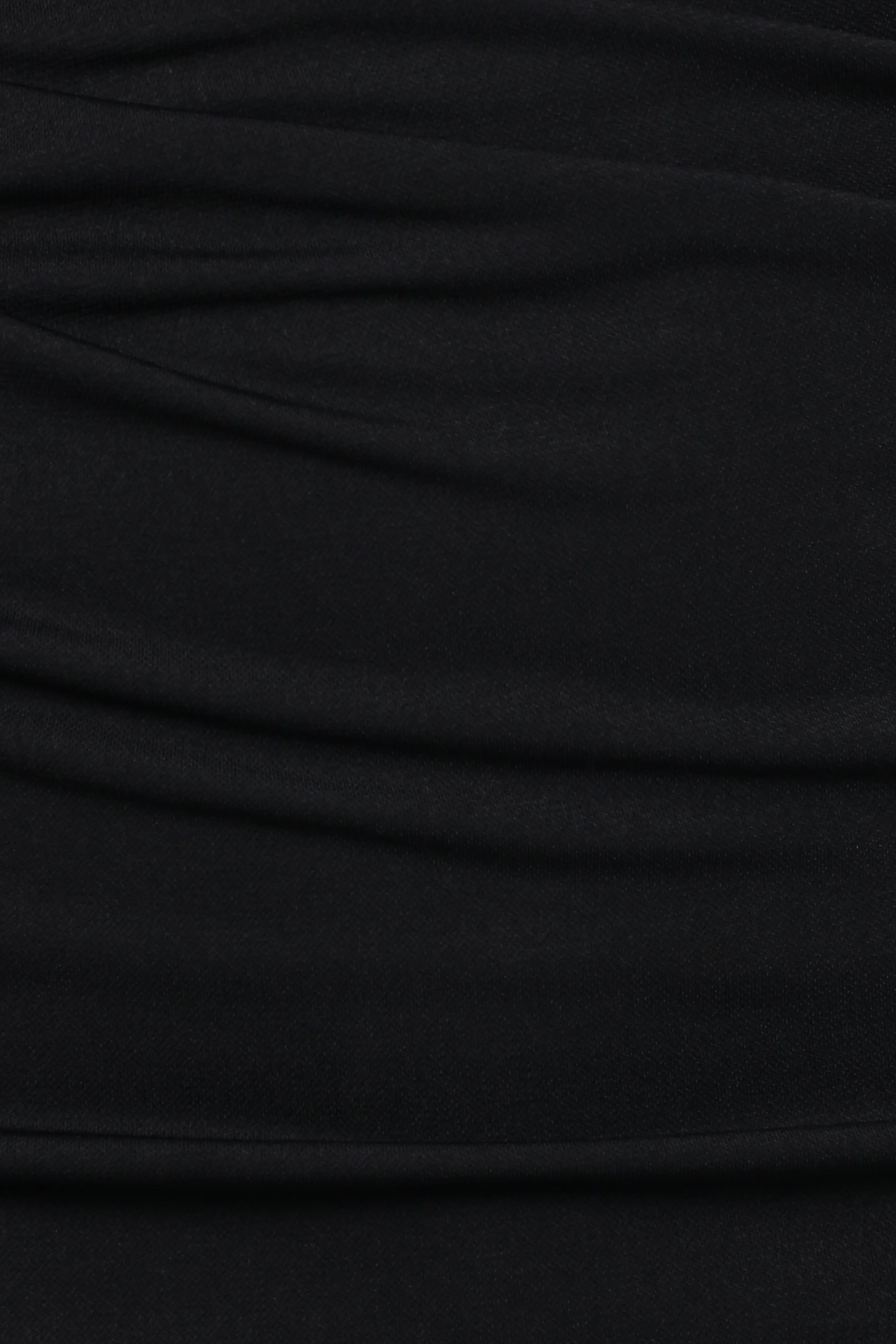 Rogan Long Sleeve Maxi Dress Black
