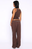 Dont Need Anyone Track Pants Chocolate