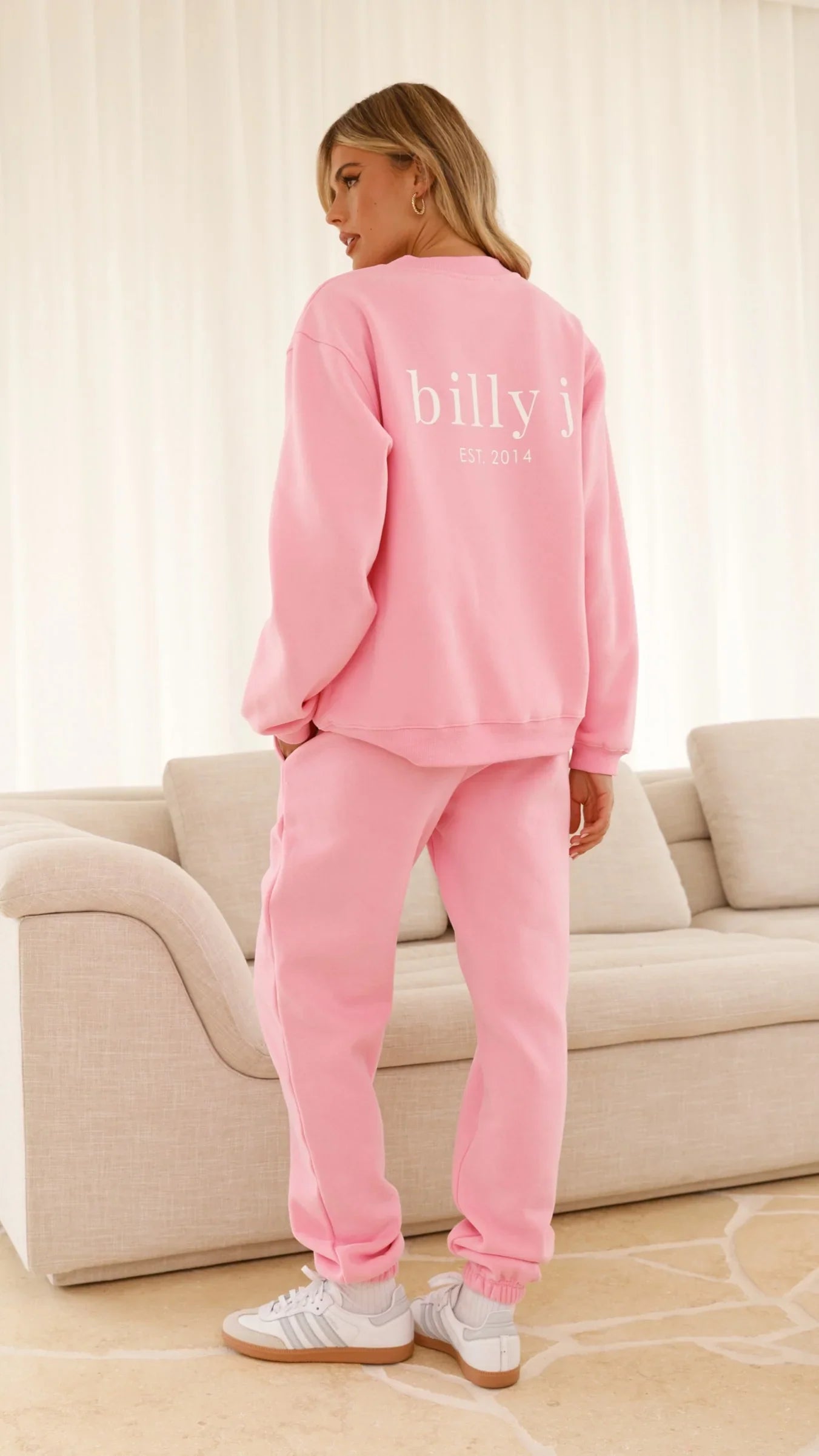 Billy J Trackie Pants Pink
