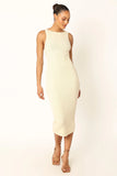 Nita Midi Dress Beige